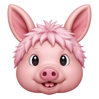 Can you do a mix of a bunny and a pig sticker