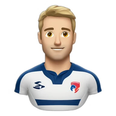 Antoine dupont rugby sticker