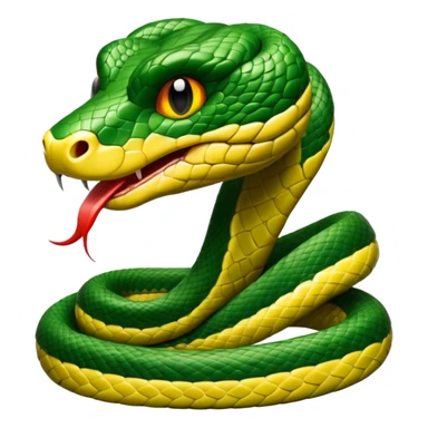 snake wit shades sticker