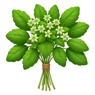 oregano herb bouquet sticker