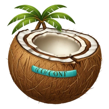 Noix de coco sticker
