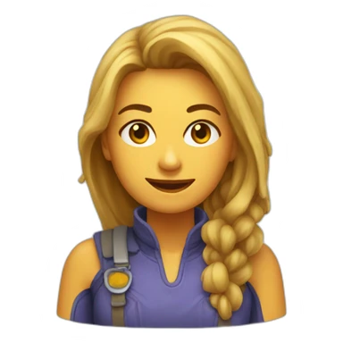 Ludmila desert sticker