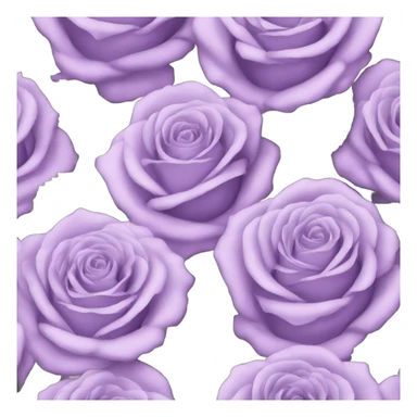 light purple roses sticker
