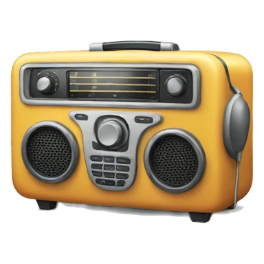 radio sticker
