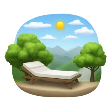 calm relaxed weather  sticker