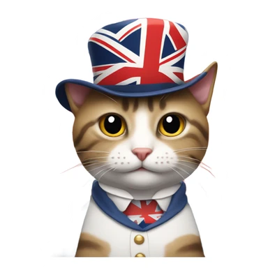 Cat Britain  sticker