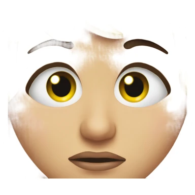 Crying mascara eyes sticker