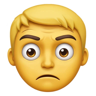 annoyed -  an emoji for the emoji keyboard  sticker