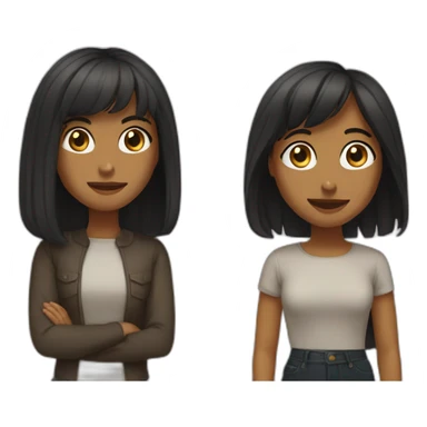 lisa et elie sticker