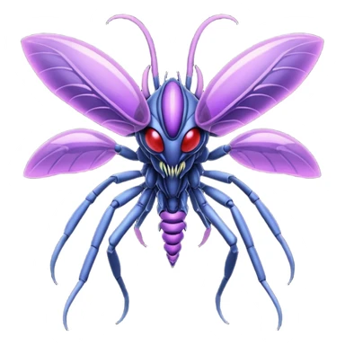 Genesect-Vikavolt-Venonat-Venom-Xenomorph-fusion sticker