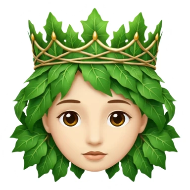 ivy crown sticker