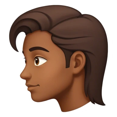 face side eyeing with a smirk sticker