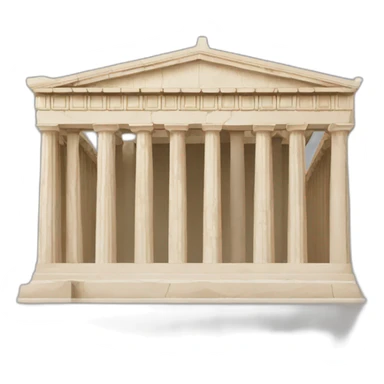 parthenon sticker
