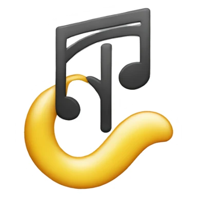 Musical note C sticker