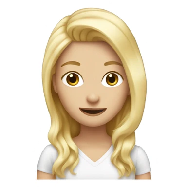 Blonde taking ozempic sticker