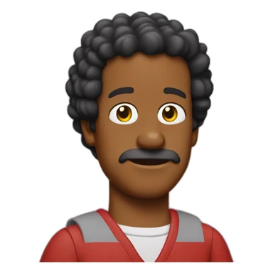 Red Homer Jay Simpson sticker