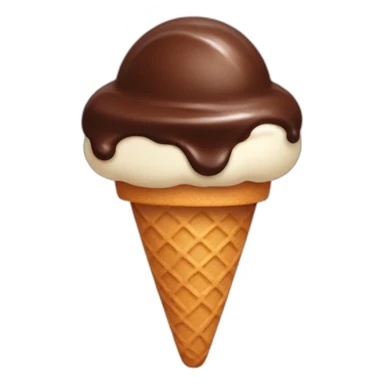 icecream chocolate hell sticker
