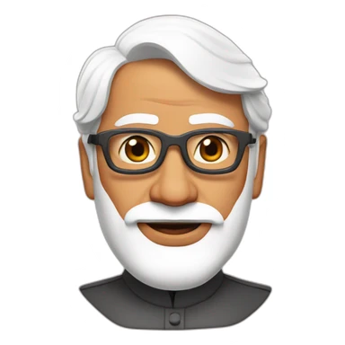 Modi ji super man  sticker