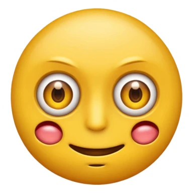 Un emoji normal mordiendose el dedo sticker