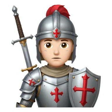 Crusader sticker