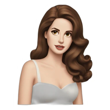 Lana del ray sticker