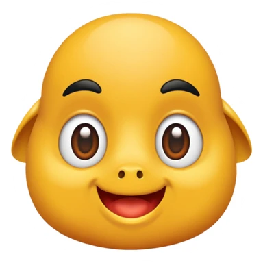 Gülümseyen bir bebek sticker