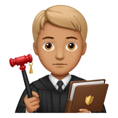 yargıç elinde dosya var sticker