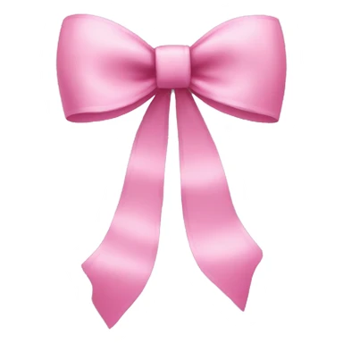 pink bow sticker