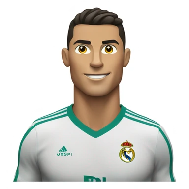 cristiano ronaldo cartoon  sticker
