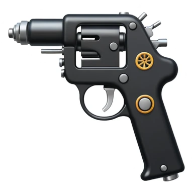 Tattoo gun sticker