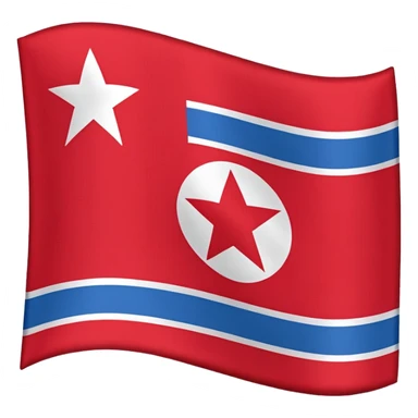 Flag of North Korea sticker