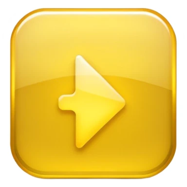 Graphic: 🎥 Play button icon (white) with yellow glow.
Animation: Play button pulses softly.
Background: Transparent.
 sticker