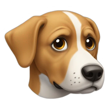 Un chien fou sticker