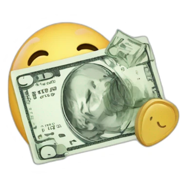 paying card money sticker