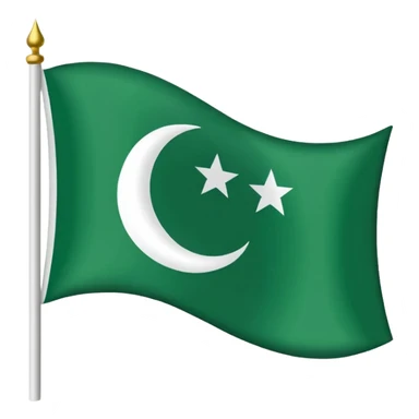 Azad Kashmir flag sticker