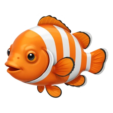 cute clownfish sticker