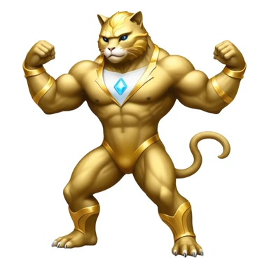 Gay King Kong Super duper Transcendent celestial infinity cosmic galactic energy Mega neon unicorn dragon hydra hyper rare golden penguin Golden Divine god angel Omni Black and white Super muscular Buff sigma Gigachad cat full body tuxedo colored  sticker