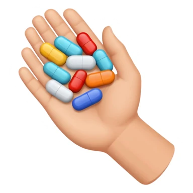 Handful of health sticker