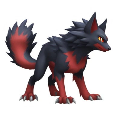 Nargacuga-Litten-Zoroark full body sticker