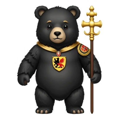 berlin city coat of arms bear sticker