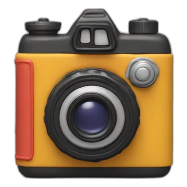 Plasticine Old Film Camera sticker