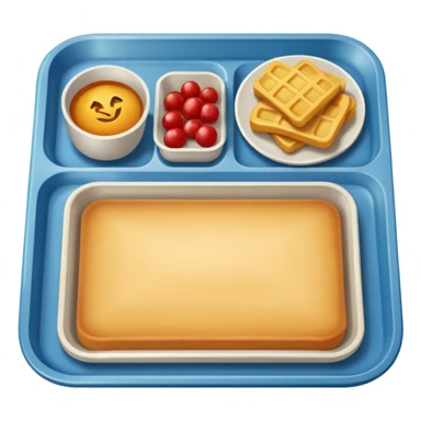 rectangle tray meal sticker