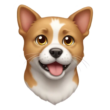 Cat Dog sticker