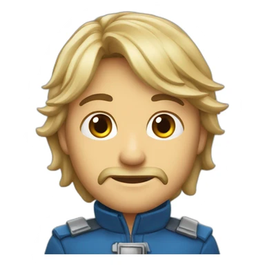 Duch který je modrý sticker