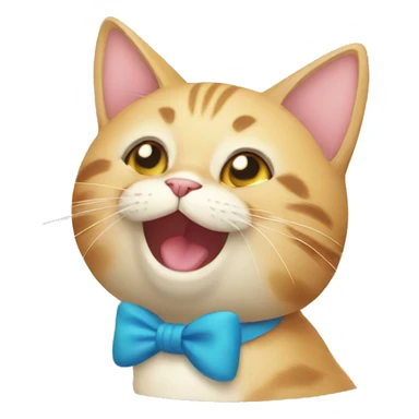 cat party happy sticker