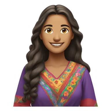 Hispanic woman AKA sticker