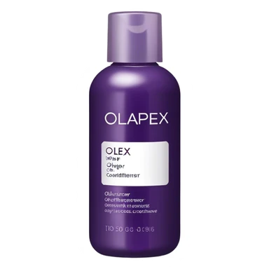 Olaplex Conditioner Dark purple bottle   sticker