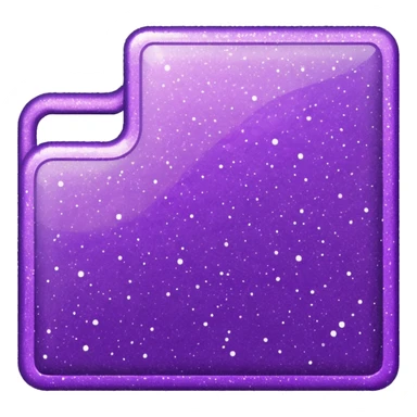 glitter documento nacional purple mark sticker