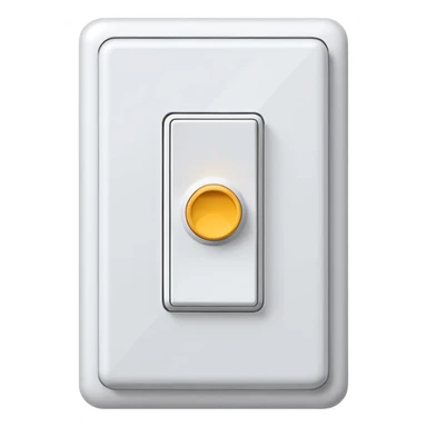 A wall-mounted light switch  sticker