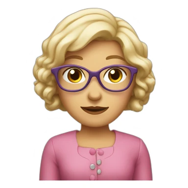 Dorothée en voiture sticker